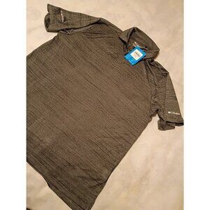 Columbia Black Polo Large Omni Wick New Toyota Sponsor